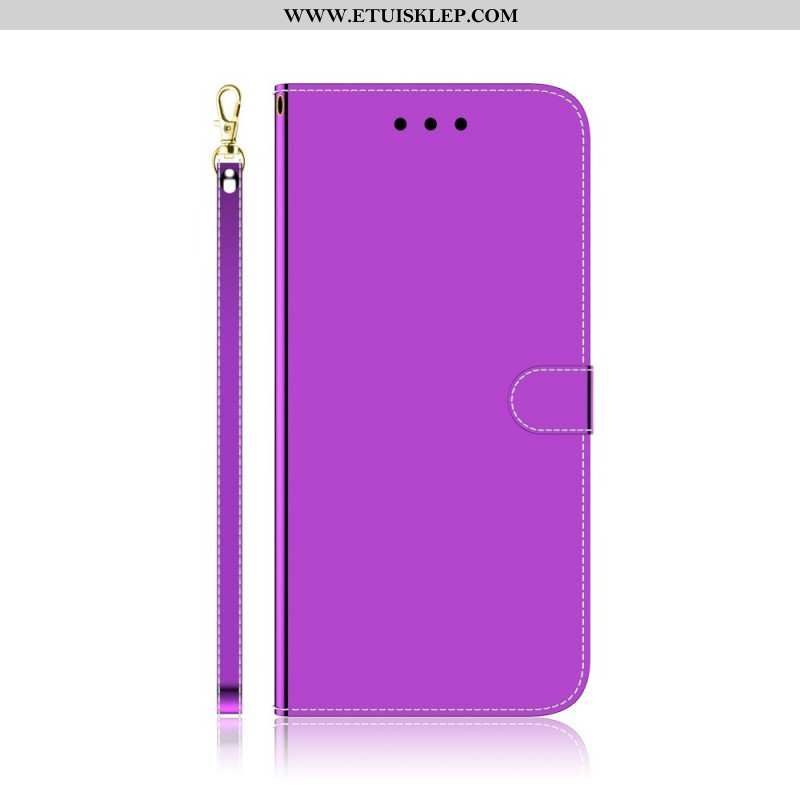 Etui Na Telefon Pokrowce do Xiaomi Redmi Note 11 / 11S Osłona Lusterka Ze Sztucznej Skóry